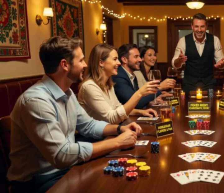 Tematikus céges este Las Vegas hangulattal